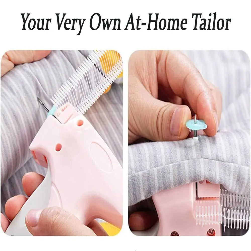 Non-slip Stitchy Quick Clothing Fixer Bed Sheet Blanket Sewing Fixer Easy To Use Bear Buckles Quick Repair Garment Sewing